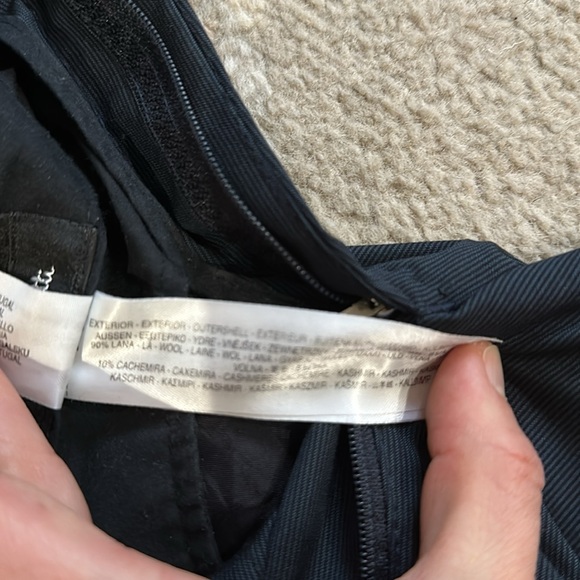 Massimo Dutti Wool and Cashmere Suit Navy Blue - Picture 11 of 15